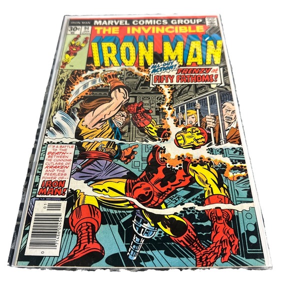 Other - VTG  Marvel Comics - IRON MAN #94 Jan (1977) Jack Kirby Cover Art